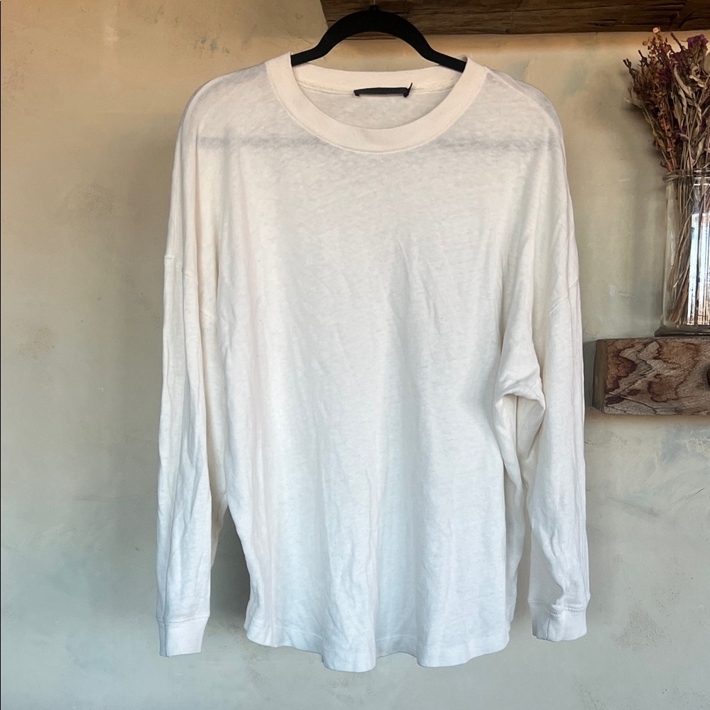 Jenni Kayne Oversized Boyfriend Long sleeve tee